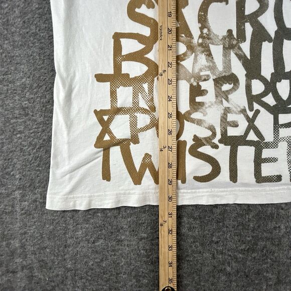 Marithe Francois Girbaud Graphic T-Shirt Mens Sz 2XL Paris NYC Spellout Y2K READ - Picture 9 of 10